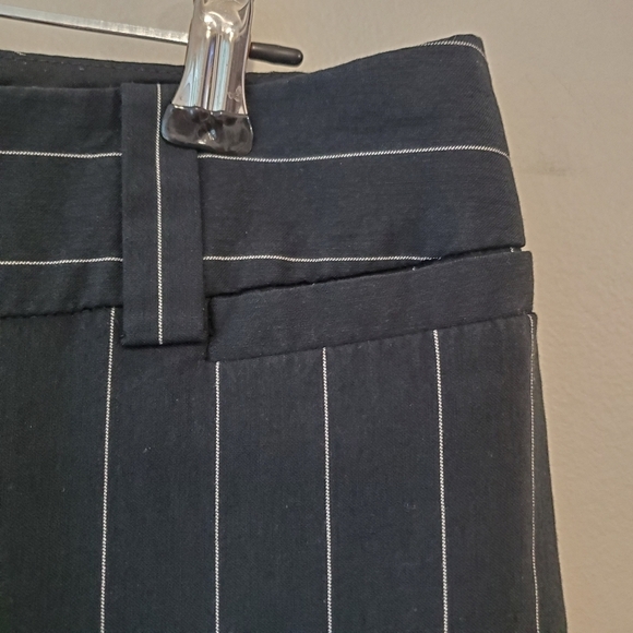 Express correspondent pinstripe flare work pants 4 - Picture 5 of 8